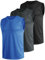 Teesmen Tank Top Herren Tanktop Muskelshirts Ärmelloses Shirt Achselshirts Axelshirt Muscle Sommer Sport Gym Lauf Fitness Atmungsaktiv MäNner Set 3er Pack (1, M)
