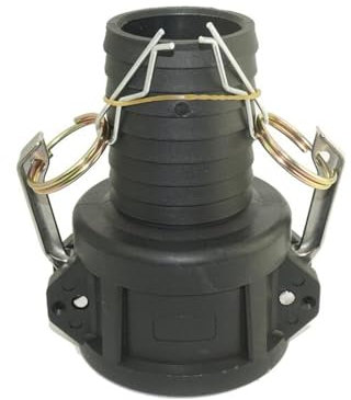 TopHomer 1,5 IBC Camlock C Adapter Schlauchanschluss Weiblich Wassertank, Adapter weiblich für Gartenschlauch, Öl Kraftstoff, Wasser Armaturenventil Teile