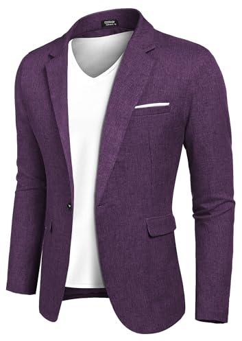 COOFANDY Casual Moderno/Adattabile Uomo (Pacco da 1)