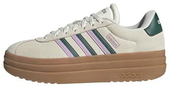 adidas VL Court Bold Shoes, Scarpe Donna, off White/Collegiate Green/Bliss Lilac, 37 1/3 EU