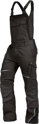 Leibwächter Flex-Line FLEXL20 - Herren Overalls, Schwarz, Größe 9/110, Unisex-Erwachsene, Overalls, Kleidung