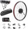 Bafang 48V500W 26 Front Hub Motor kit G020 Ebike Conversion Kit With EKD01 Digital Display & Smart Controller Electric Bicycle Wheel Motor Kit With 48V 20Ah Battery