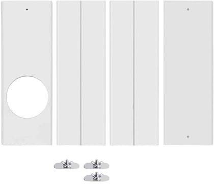 SZLIFE Kit de fenêtre pour climatiseur mobile, accessoires de ventilation en PVC pour tuyau d'évacuation