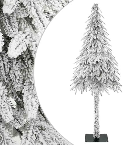 vidaXL Künstlicher Weihnachtsbaum Weiß 86 x 86 x 210 cm