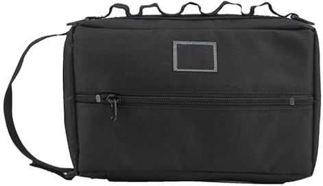 Celuicion Organizer für Campingutensilien | Küchenrollenhalter mit mehreren Taschen | wasserdichter Besteckhalter für Zuhause, Wandern, Outdoor, Grillen, Picknick und Reisen