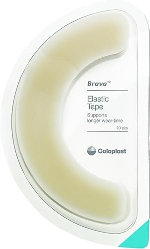 Brava Ostomy Elastic Tapes, 20-Piece