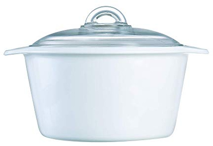 Dajar Glasbräter/Topf mit Deckel Flamefour 5 l 24 cm LUMINARC, Glas, Weiß, Transparent