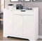 Shoe Cabinet Shelves Hallway Storage Footwear Rack Cupboard Stand With 1 Drawer HYGRAD® (White, Large)