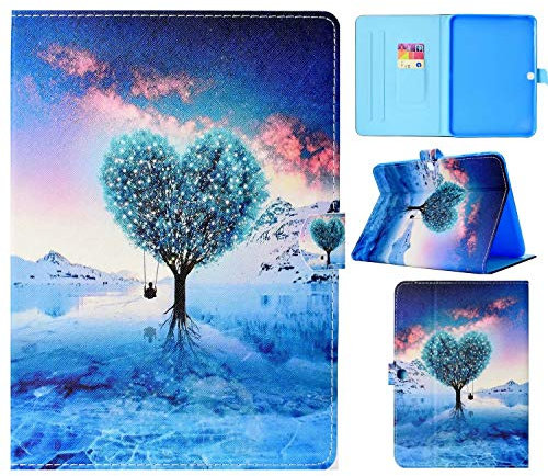 Funda para Samsung Galaxy Tab 4 10.1 SM-T530 SM-T535,PU Protectora Carcasa Cover para Samsung Galaxy Tab 4 10.1 SM-T530 SM-T535