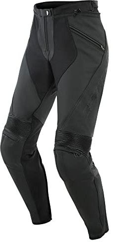 Dainese PONY 3 LADY LEATHER PANTS, BLACK-MATT, Size 44 | 202553711076005