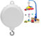 Baby Bett Glocke Kinderbett Anhänger Glocke Spielzeug weiß mechanische Spieluhr mit 12 Stücke entspannende süße Melodie