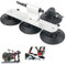 Yajun Portabici Auto A Ventosa Tetto per Aspirazione Tetto Supporto Bici Portabici Accessori Ventosa Attacco per Auto Parti di Biciclette,White-1