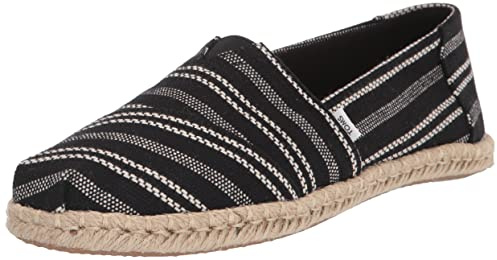 TOMS Alpargata with Cloudbound Leather Women's Silver Espadrilles