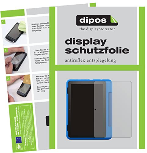 dipos I Protector de Pantalla Mate Compatible con Amazon Fire HD 8 Kids Pro-Tablet pelicula Protectora