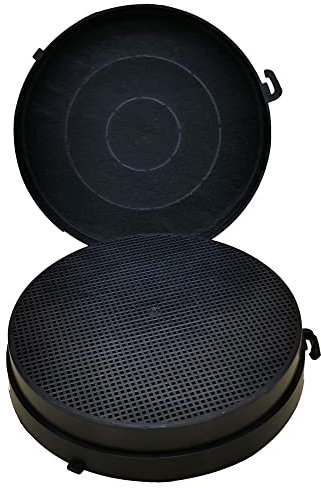JCSPARES® - Kit 2 filtri a carboni attivi rotondi TIPO 6 diametro 17 Cm per cappa cucina compatibile con Falmec