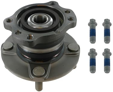 SKF Radlagersatz mit integriertem ABS-Sensor VKBA 7027 Position Hinterachse Höhe 143 mm Länge 153 mm Breite 153 mm - OE-Qualität