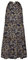 VERO MODA Damen Vmdora Kaya Halterneck Short Dress WVN G Kleid, Navy Blazer/AOP:Dora, M EU