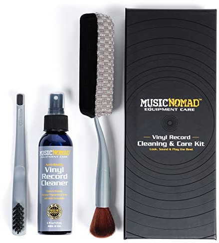 MusicNomad MN890 6 'n 1 Next Level Vinyl Record Cleaning & Care Kit