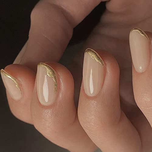 Vishine Gel Nagellack Neutral 16ml Nude Beige Gel Polieren Transparent Nail Soaking LED Nagellampe Jelly Gel Polieren Nail Art Gel 0.54oz M085