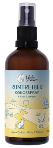 Kokos Spray Rumtreiber - sanfter Zeckenschutz für Katzen & Welpen