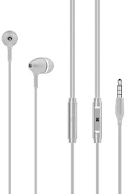 KODAK In-Ear-Kopfhörer 165+ mit Mikrofon, 3,5-mm-Klinke, ergonomisch, klarer Sound, kompatibel mit Smartphones, Tablets und MP3-Playern