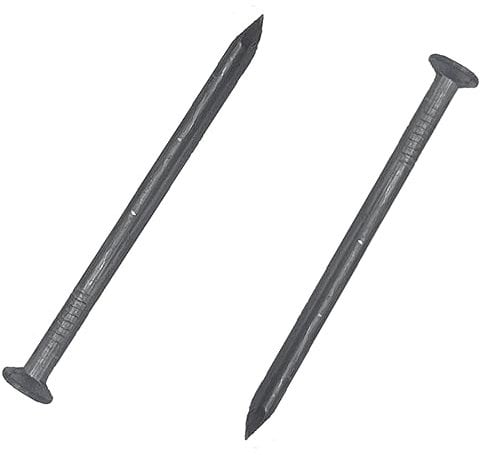 Clou – Pointe – tête plate acier Ø 4.50 x L 100 mm – boite de 5 Kg