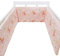 Baby Bettumrandung Nestchen Babybett Umrandung Bettumrandung Babybett, Umrandung Babybett, Babybett Umrandungen, Nestchen Babybett Kinderbett Umrandung, Größe: ca. 30x200cm D