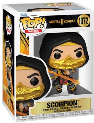 Funko Pop! Games: MK11 Fatality - Scorpion - Mortal Kombat Game Franchise - Vinyl Collectible Figure - Gift Idea - Official Merchandise - Toy for Children and Adults - Video Games Fans