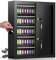 Nebakne 125 Schlüssel Dual Lock Box Wandhalterung, Anti-Diebstahl Schlüsselschrank mit Schlüsselhaken & 125 Tags Schlüsseletiketten, Stahl Drop Slot Key Safe für Hotels & Büro & Unternehmen &