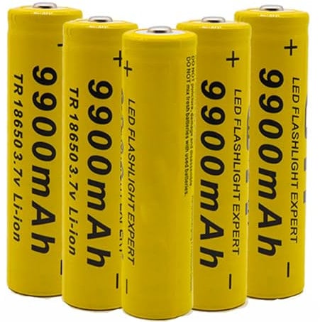 ZWDCVFGK Battery 3.7V 9900mAh Rechargeable lithium-ion Battery Is Suitable For Small Household light Flashlights, Cameras, Etc