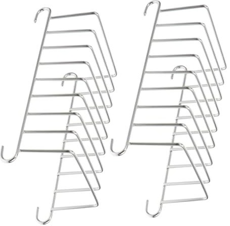 VALICLUD 2Pezzi Accessori Friggitrice Ad Aria Acciaio Inossidabile Rack per Pane e Tostapane Resistente e Facile da Usare per Diverse