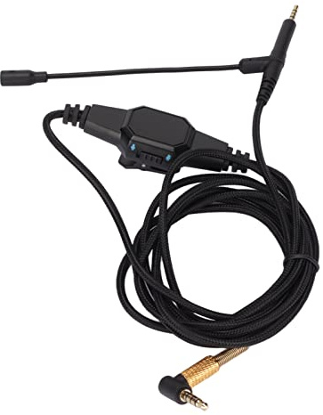 EIMSOAH Kopfhörer-Ersatzkabel, Hohe Auflösung, mit Mikrofon für K490 NC K545 Y45BT Y50 Y40, Langlebiges Material, Stummschalter, für Professionelles Gaming-Headset