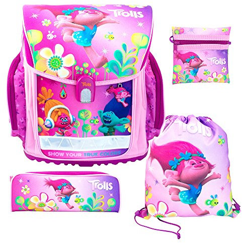 STYLEX Trolls Schulranzen-Set