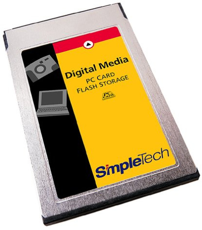 SimpleTech - Flash memory card - 2 GB - PC Card