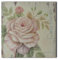 CVHOMEDECO, pittura a rilievo dipinta a mano con rose su cornice in legno, pittura ad olio per decorazione da parete, 30 x 30 cm