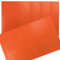 Better Office Products Aktenmappe, Kunststoff, 2 Taschen, in Briefgröße, 24 Stück 8.5 x 11 inch Orange