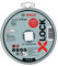 Bosch 10x PRO Stainless Steel and Metal Longlife Trennscheibe für kleine Winkelschleifer und X-Lock, M14/22,23 mm (Ø 125 mm, Professional Zubehör Kleiner Winkelschleifer)