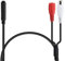 YACSEJAO Audio-Pickup, mit Netzkabel und Audiokabel, hochempfindliches Mikrofon für CCTV/IP-Kamera/DVR/NVR, Mini-CCTV-Audio-Pickup-Mikrofon, externer Kameraton