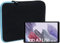 Slabo Tablet Tasche Schutzhülle für Samsung Galaxy Tab A7 Lite 8,7 2021 (Wi-Fi) Hülle Etui Case Phablet aus Neopren – TÜRKIS/SCHWARZ