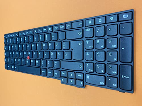 T-ProTek DEUTSCHE-Tastatur Keyboard kompatibel für Lenovo ThinkPad E555 20DH003JGE