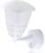 HUBER LED Wandlampe mit Bewegungsmelder 140° E27 Fassung I IP54 geschützte LED Außenleuchte mit Bewegungssensor I Wandleuchte innen, Laterne, weiß