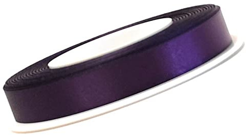 s.dekoda Satinband 25m x 10mm Lila Schleifenband Dekoband Satin