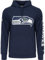 New Era NFL Fleece Hoody - Vertical Seattle Seahawks - XS