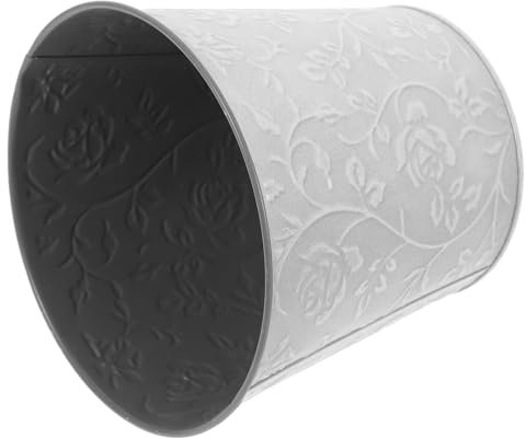 INOOMP Maceta De Hojalata Vintage De Hierro Diseño Embozado para Decoración De Plantas Casa Oficina y Eventos