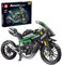 Mould King 23002 Technik Kawasak Ninjaa H2R Klemmbausteine Motorrad Spielzeug Rennen Supermotorrad Bausteine Kompatibel mit Andere Marken (639 Teile)