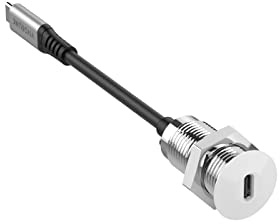 Vivolink USB-C Desk Socket White with 0,3m Cable, PROUSBCMF0.3SOCKET-W