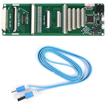 Tastatur Test Board Tastatur Testmodul AK9 40Pin Universal USB Schnittstelle Tastatur Testmodul mit Kabel DIY Laptop