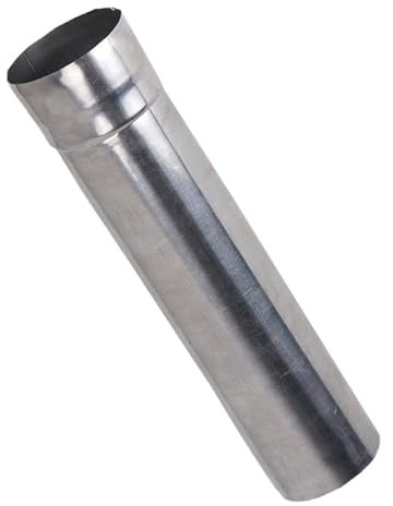 Tubo de chimenea para estufa,Tubo de chimenea para estufa de campamento - Tubo de estufa de acero inoxidable,Extensión de chimenea de humos, tubo de estufa de leña, accesorios de estufa de camping par