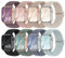 Superuper 8 Pack Braided Solo Loop Compatible for Apple Watch Straps 40mm 41mm 46mm 45mm 40mm 44mm 42mm 38mm 49mm for Women Men, Stretchy Elastic Sport Band for iWatch SE 10 9 8 7 6 5 4 3 2 1 Ultra