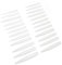 240 Pcs Long Stiletto Nail Tips Clear White Extra Long Professional False Nails Full Cover for Acrylic Nails Wedding Proms